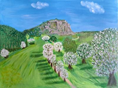 Hohentwiel im Frühling #001-08